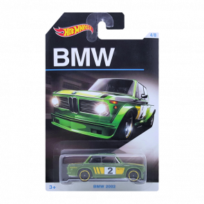 Тематична Машинка Hot Wheels BMW 2002 BMW 1:64 DJM83 Green - Retromagaz