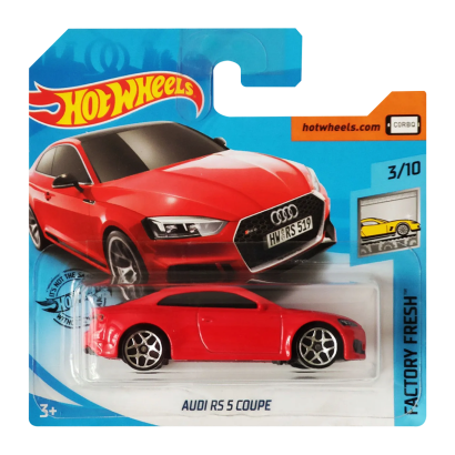 Машинка Базовая Hot Wheels Audi RS 5 Coupe Factory Fresh 1:64 FYB36 Red - Retromagaz