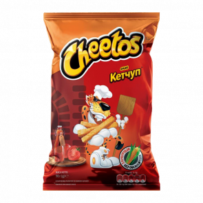 Кукурузные Палочки Cheetos со Вкусом Кетчупа 90g - Retromagaz