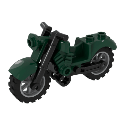 Транспорт Lego Мотоцикл Vintage 85983c01 6117841 6228970 4530673 4242385 Dark Green Б/У - Retromagaz