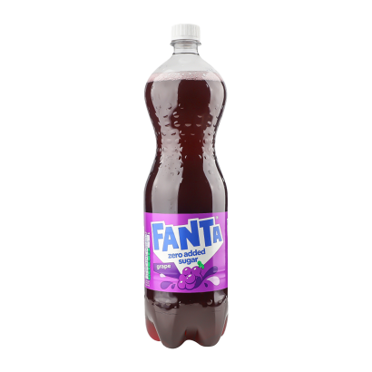 Напій Fanta Grape Zero Sugar 1.25L - Retromagaz