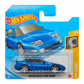 Машинка Базовая Hot Wheels Nissan 300ZX Twin Turbo Turbo 1:64 GRY55 Blue - Retromagaz