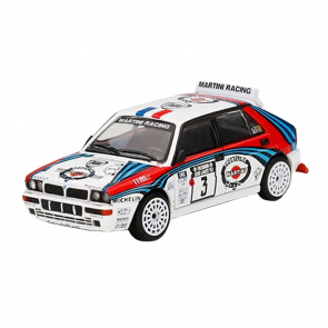 Машинка Premium MINI GT Lancia Delta HF Integrale Evoluzione 1:64 White