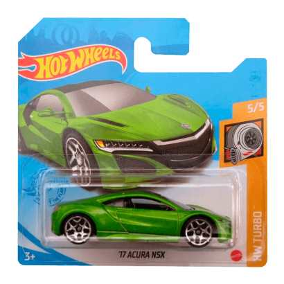 Машинка Базовая Hot Wheels '17 Acura NSX Turbo 1:64 GTC58 Green - Retromagaz