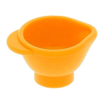 Посуда Lego 2шт Measuring Jug 93082b 6037810 Bright Light Orange Б/У - Retromagaz