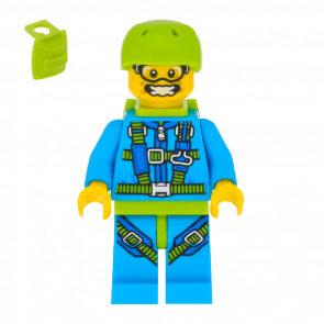 Фигурка Lego Series 10 Skydiver Collectible Minifigures col150 Б/У - Retromagaz