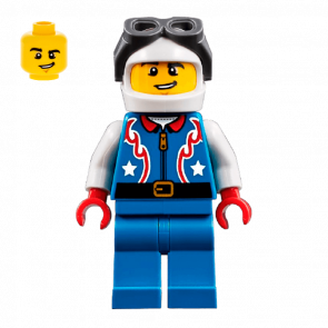 Фігурка Lego People 973pb3177 Daredevil Pilot City twn306 Б/У - Retromagaz