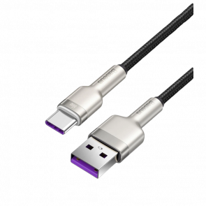 Кабель Baseus Cafule Series Metal 66W USB 2.0 - USB Type-C 1m