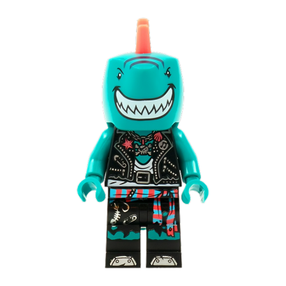 Фигурка Lego Vidiyo Shark Singer Bandmates Series 1 Другое vid002 Б/У - Retromagaz