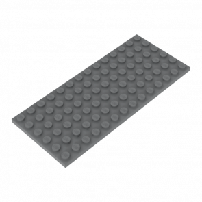 Пластина Lego Звичайна 2шт 6 x 14 3456 345602 4239371 4293831 Light Bluish Grey Б/У