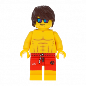 Фигурка Lego Series 12 Lifeguard Collectible Minifigures col185 Б/У - Retromagaz