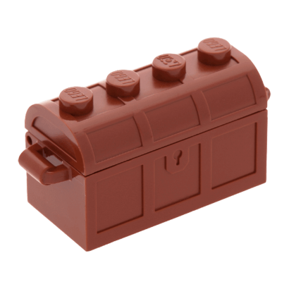 Ємність Lego 2шт Treasure Chest Bott Lid 2 x 4 x 2 4738ac01 4739a 4280114 4533101 6167676 6254220 Reddish Brown Б/У - Retromagaz