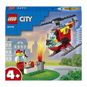 Конструктор Lego Пожарный Вертолет City 60318 Новый - Retromagaz