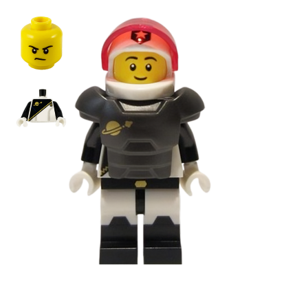 Фигурка Lego Series 21 Space Police Guy Collectible Minifigures col383 Б/У - Retromagaz