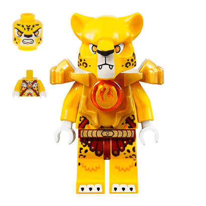 Фигурка Lego Leopard Tribe Lundor Legends of Chima loc081 Б/У - Retromagaz