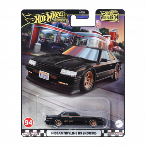 Машинка Premium Hot Wheels Nissan Skyline RS (KDR30) Boulevard 1:64 HRT66 Black