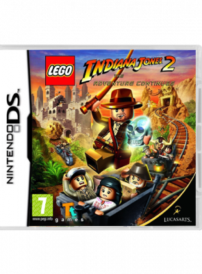 Игра Nintendo DS Lego Indiana Jones 2: The Adventure Continues Английская Версия Б/У - Retromagaz