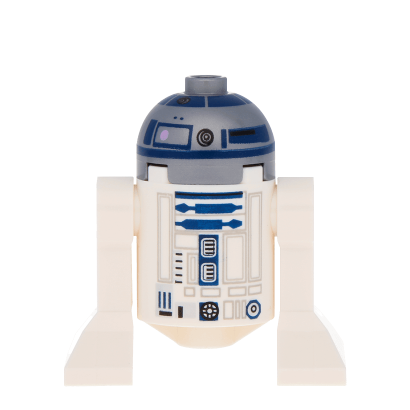 Фигурка Lego Дроид R2-D2 Astromech Flat Silver Head Red Dots Star Wars sw0527a Новый - Retromagaz