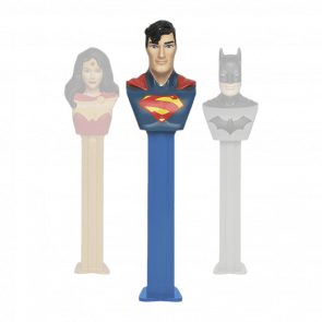 Конфеты Жевательные PEZ DC Justice League в Асcортименте 2 Pieces с Игрушкой 16.4g