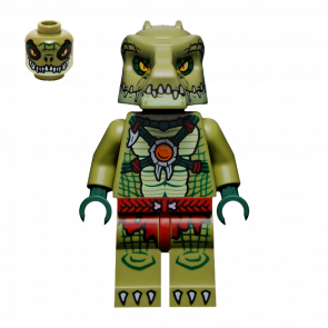 Фигурка Lego Crocodile Tribe Crocodile Warrior 2 Legends of Chima loc123 Б/У