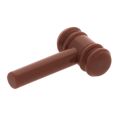 Другое Lego Judge's Gavel 11250 6020313 Reddish Brown Б/У - Retromagaz