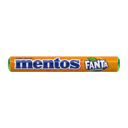 Конфеты Жевательные Mentos Fanta 37.5g - Retromagaz