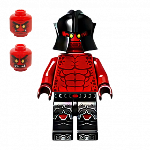 Фигурка Lego Lava Monster Army Crust Smasher Bare Chest Black Legs Nexo Knights nex027 Б/У - Retromagaz