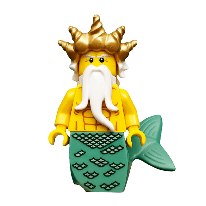 Фигурка Lego Series 7 Ocean King Collectible Minifigures col101 Б/У - Retromagaz