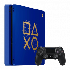 Консоль Sony PlayStation 4 Slim Days of Play Limited Edition 1TB Blue Б/У - Retromagaz