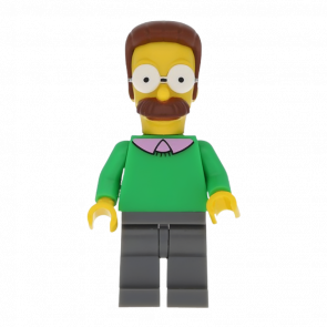 Фігурка Lego The Simpsons Ned Flanders Cartoons sim013 Б/У - Retromagaz