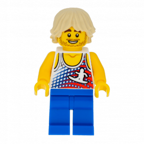 Фігурка Lego People 973pb0997 Strong Man Challenger City twn200 Б/У