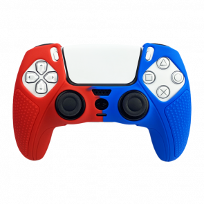 Чохол Силіконовий RMC PlayStation 5 Red Blue Новий