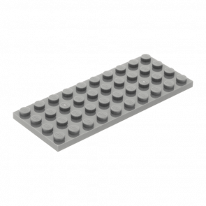 Пластина Lego Звичайна 10шт 4 x 10 3030 4211122 Dark Bluish Grey Б/У - Retromagaz