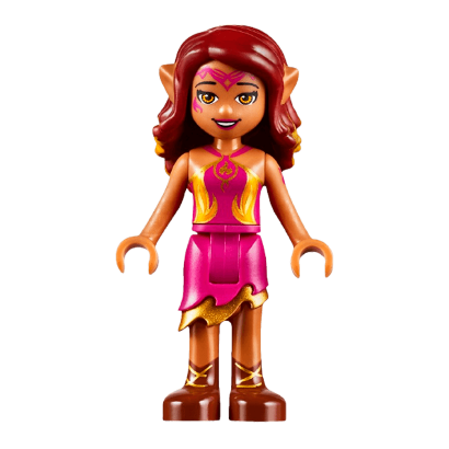 Фигурка Lego Elves Azari Firedancer Magenta and Gold Friends elf036 Б/У - Retromagaz