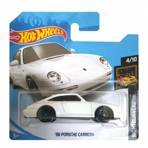 Машинка Базовая Hot Wheels '96 Porsche Carrera Nightburnerz 1:64 FYB71 White