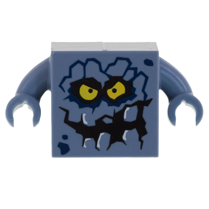 Фігурка Lego Stone Monster Army Brickster Small with Technic Bricks 1 x 2 Nexo Knights nex118 Б/У - Retromagaz