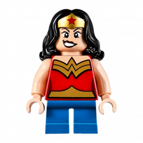 Фигурка Lego DC Wonder Woman Gold Tiara Short Legs Super Heroes sh0358 Б/У