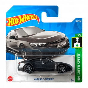 Машинка Базовая Hot Wheels Audi RS E-Tron GT Green Speed 1:64 HCR99 Grey