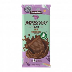 Батончик MrBeast Feastables Молочний 35g - Retromagaz