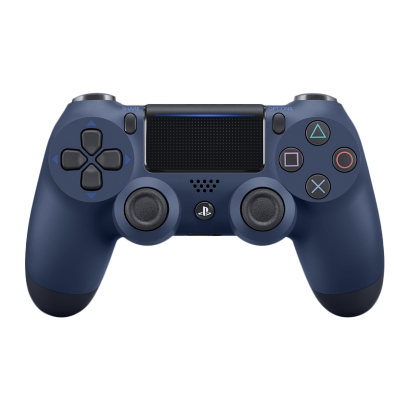 Геймпад Бездротовий Sony PlayStation 4 DualShock 4 Version 2 Midnight Blue Б/У Нормальний - Retromagaz