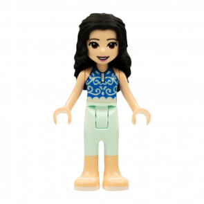 Фигурка Lego Girl Emma Light Aqua Trousers Friends frnd382a 1 Б/У - Retromagaz