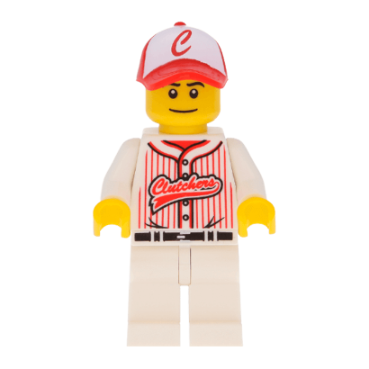 Фигурка Lego Series 3 Baseball Player Collectible Minifigures col047 Б/У - Retromagaz