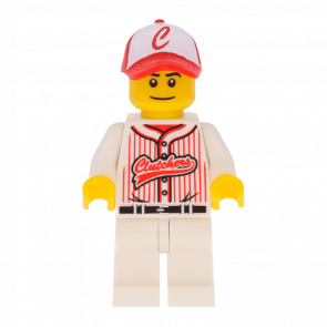 Фигурка Lego Series 3 Baseball Player Collectible Minifigures col047 Б/У