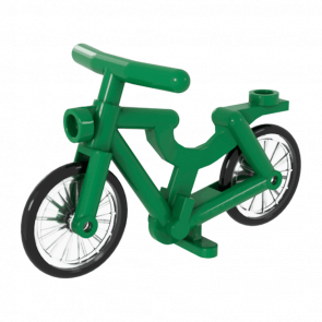 Транспорт Lego Велосипед 1-Piece Wheels 4719c02 4592277 4622574 6163986 Green Б/У