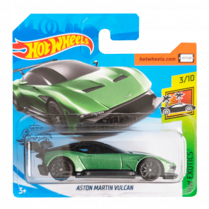 Машинка Базова Hot Wheels Aston Martin Vulcan Exotics 1:64 FYB45 Green - Retromagaz