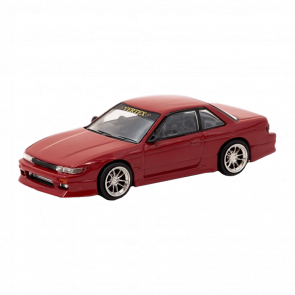 Машинка Premium Tarmac Works VERTEX Nissan Silvia S13 GLOBAL64 1:64 Red - Retromagaz