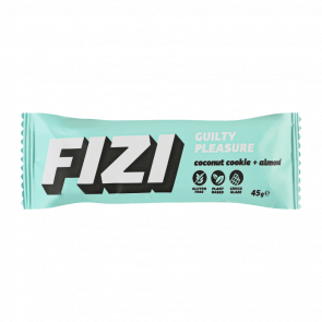 Батончик Fizi Шоколадний Guilty Pleasure Coconut Cookie & Almond 45g