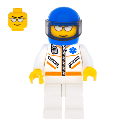 Фигурка Lego Hospital Doctor EMT Star of Life City cty0081 Б/У - Retromagaz