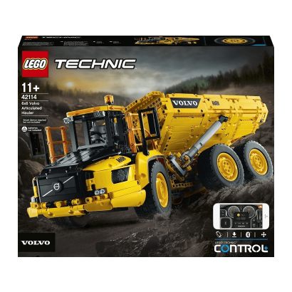 Конструктор Lego 6x6 Volvo Articulated Hauler Technic 42114 Новый - Retromagaz