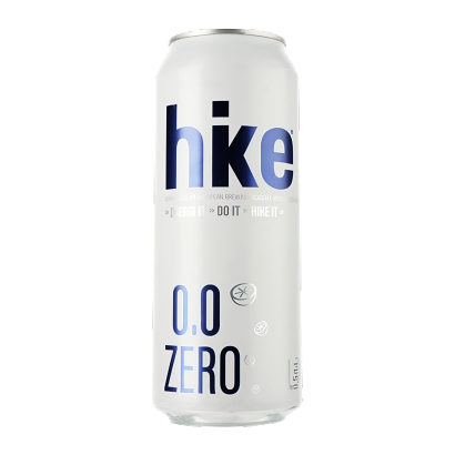 Пиво Безалкогольне Hike Zero 0% 500ml - Retromagaz